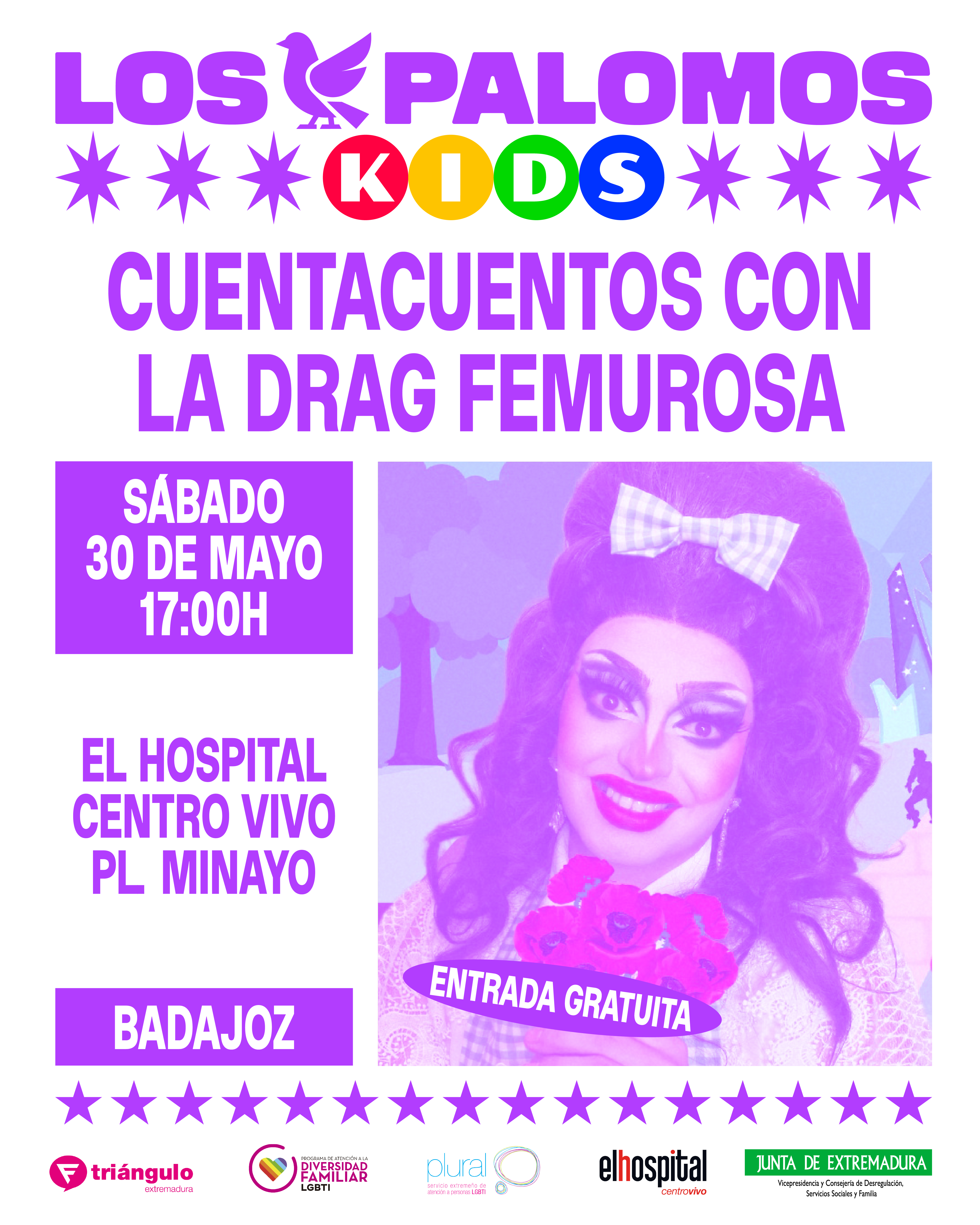 Cuentacuento Drag con Femurosa
